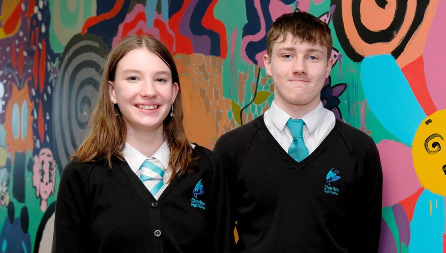 Students Create Inspiring Art Wall